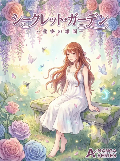 18漫画 - 新作漫画《秘密花园》封面